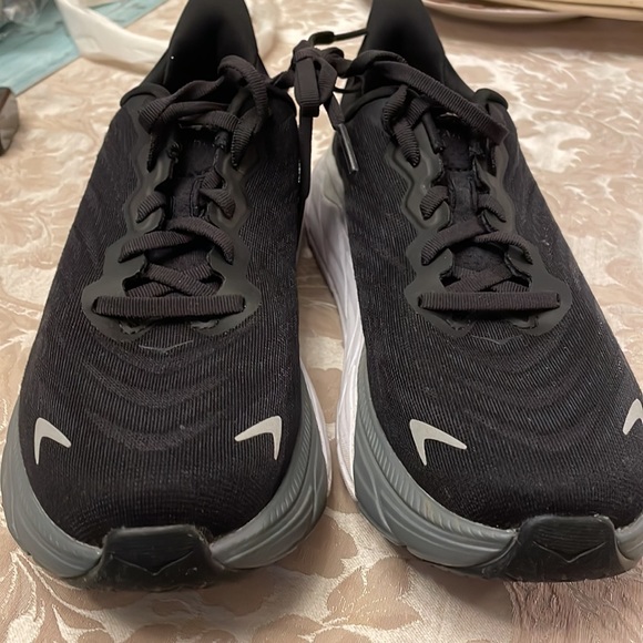 New Balance Shoes - Hoka Women's Black White soles Athletic Shoes Sneakers 8